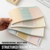 Daily Schedule Notepad Non-Adhesive Tearable Planning Notepad Non-Adhesive Memo Pad Pre-Scored Weekly Plan Memo Pad For Students