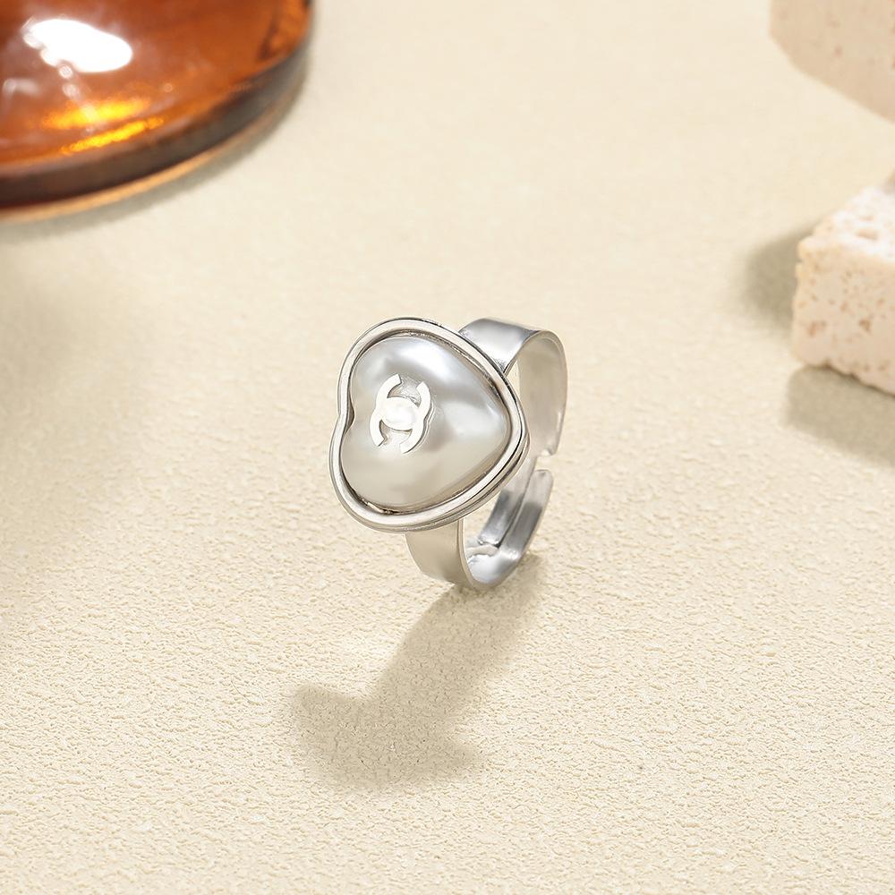 European & American Minimalist Stainless Steel Open Rings - Non-Fading INS Style