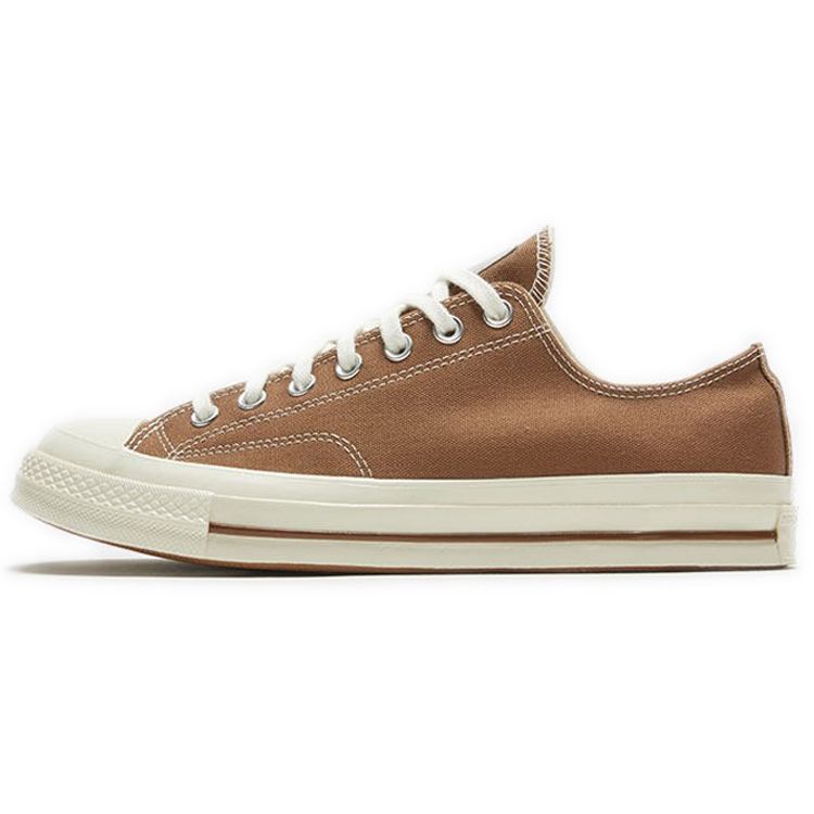 

Converse Carhartt WIP x Chuck 70 Low Hamilton Коричневые кроссовки унисекс Egret 165558C