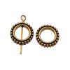 Openwork Beads Mini Hole Geometric Frames For Minimalist Jewelry Components