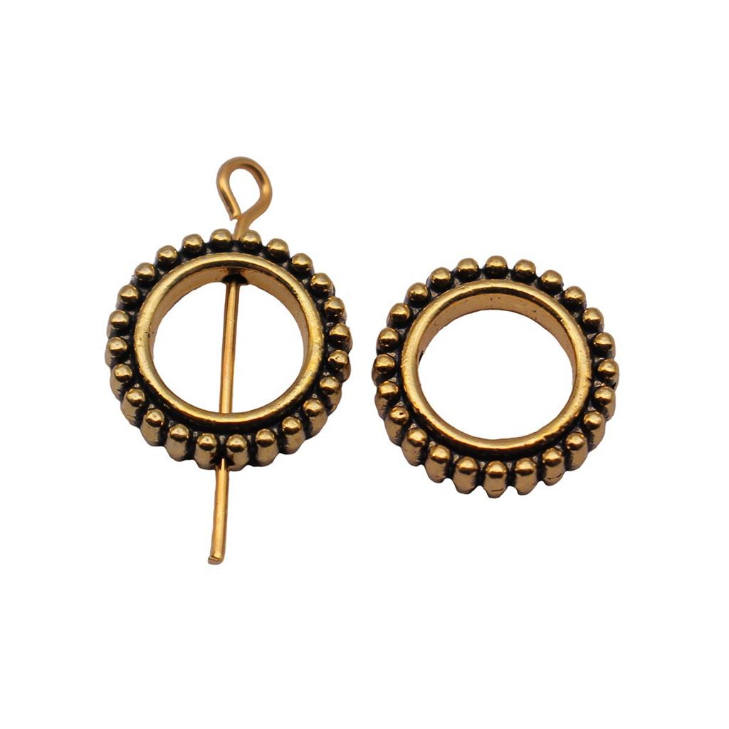 Openwork Beads Mini Hole Geometric Frames For Minimalist Jewelry Components