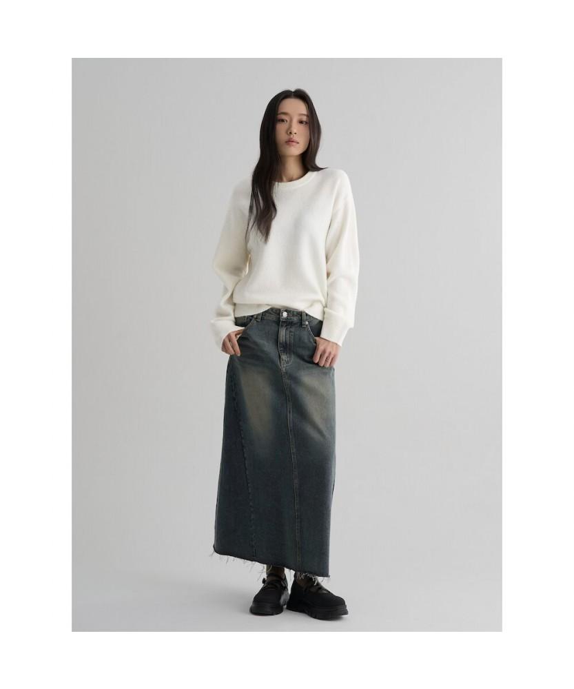 8seconds Denim Maxi Skirt Sky Blue