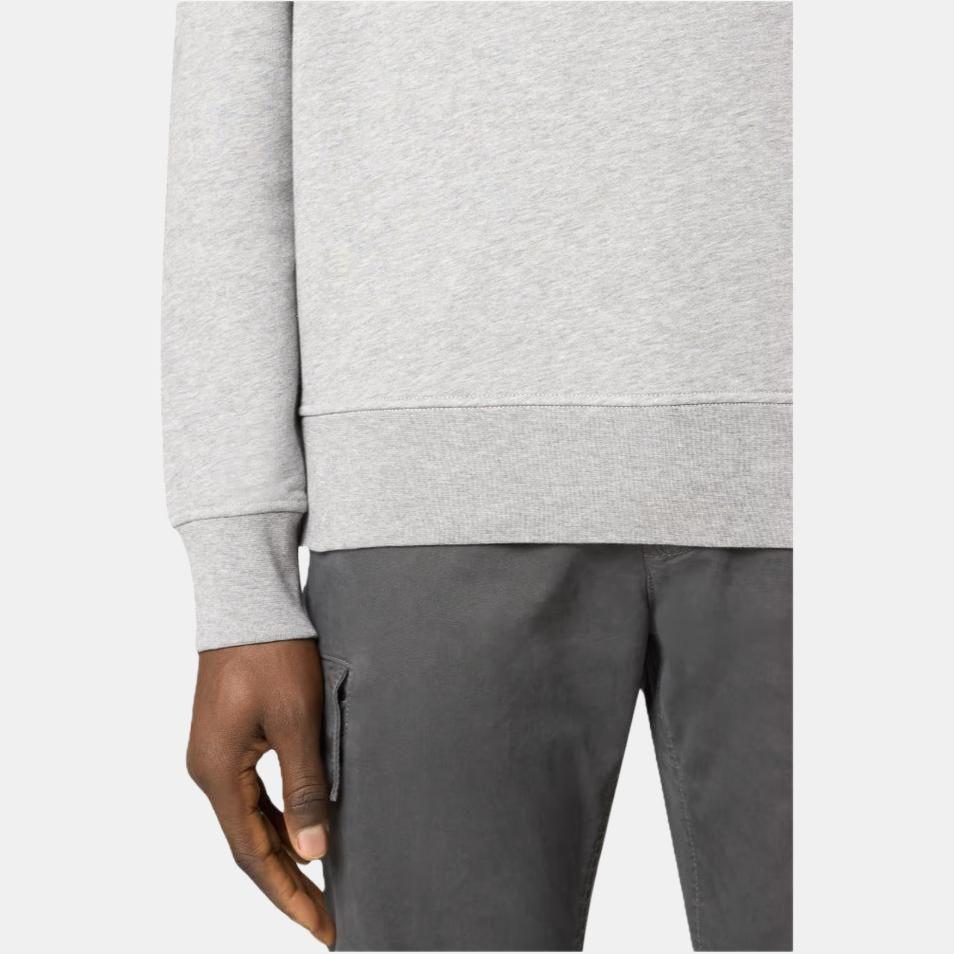 Stone Island SS25 Garment Dyed Crew Sweatshirt With Compass Patch Unisex Sweatshirt Gray K1S1561000-44S0051-V0061