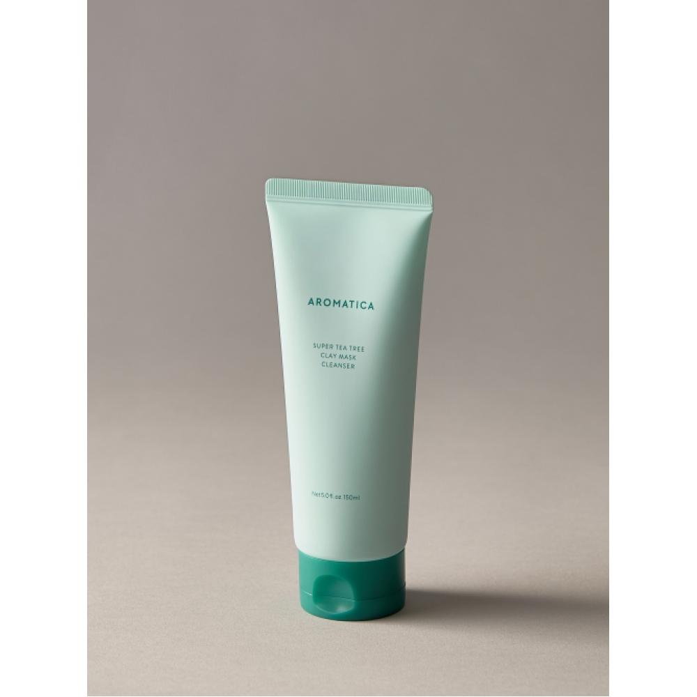 Aromatica [trouble Soothing Care] Super Tea Tree Clay Mask Cleanser 150ml NONE