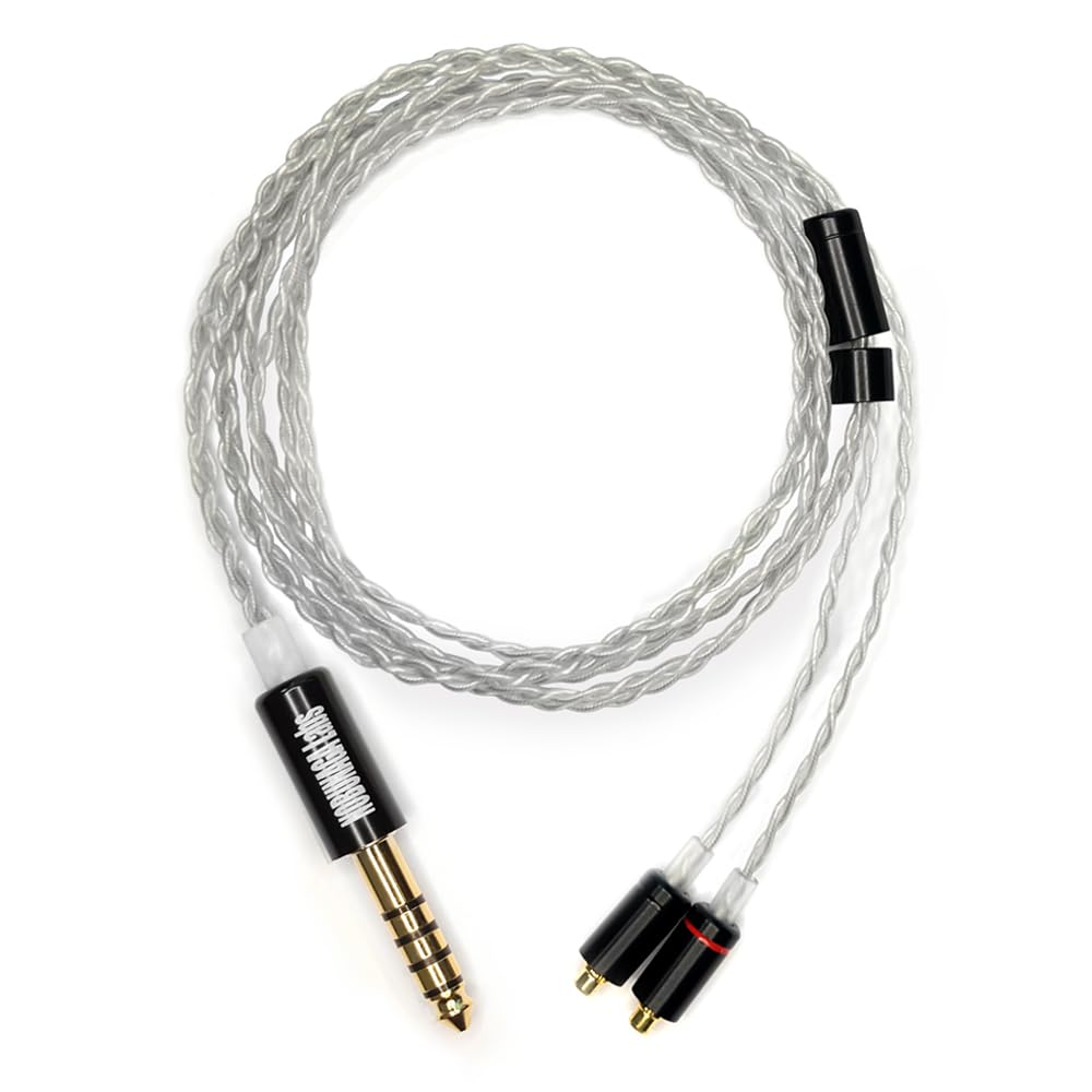 NOBUNAGA Labs Entry Mikasa Rei 70cm OFC Recable, 4-core Wire, Tin-plated [4.4mm/MMCX] NLE-MKS-70