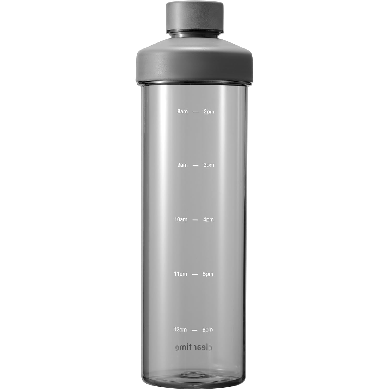 

Wahei Freiz RH-1745 1L Black Wide Mouth Water Bottle with Measuring Pads, Perfect for Refrigerators, Anywhere Bottles, and Clear Time