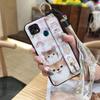 Anti-dust Wrist Strap Phone Case For ZTE Blade V2020 Vita/Blade20 Smart/10 Smart Kickstand Phone Holder Anti-knock Cute