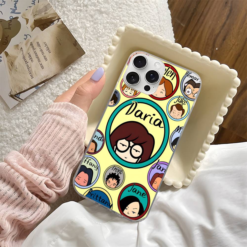 Cool-D-Dariaes Phone Case Phone Case For IPhone 17 16 15 14 13 12 11 Pro Max Plus Fantasy Glitter Aurora Water Ripple Cover iPhone 16 plus