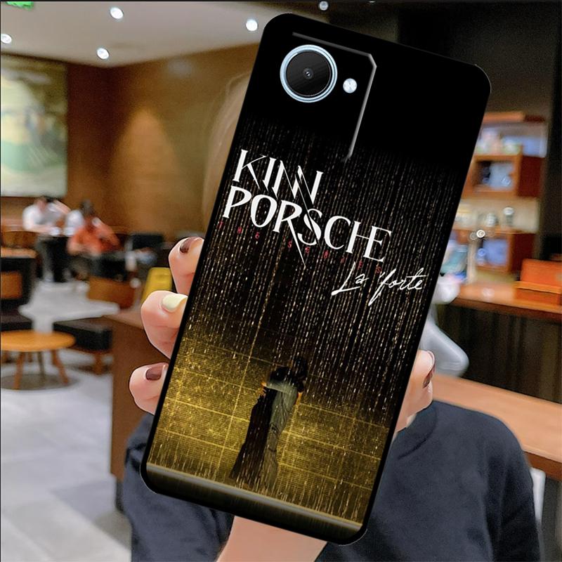 KinnPorsche The Series Case For Realme C75 C67 C61 C55 C53 C51 C21Y C25S 10 11 12 13 14 Pro Plus GT 6T 6 5 GT7 Pro