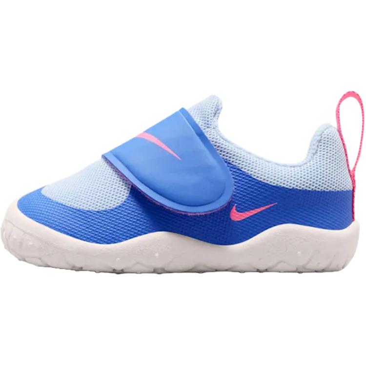 Nike Swoosh 1 Essential TD Medium Blue Baby Sneakers Hydrogen-Blue Summit-White Pink-Glow HV5043-402 23.5