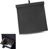 Car Trash Slim Leather Design with Gusseted Magnetic Odor Keeps Car Interior Suitable for Rear and Passenger Car Accessories Can, Bottom, Closure,