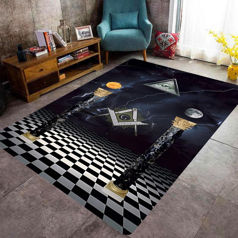 Esoteric Symbols Cosmic Harmony carpet Doormat Home Decor Protective pad Christmas gifts Fashion