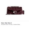 Coach Tabby Fabric Crossbody Bag, Shoulder Bag Small Women's Plum Joy CW608-LHMER