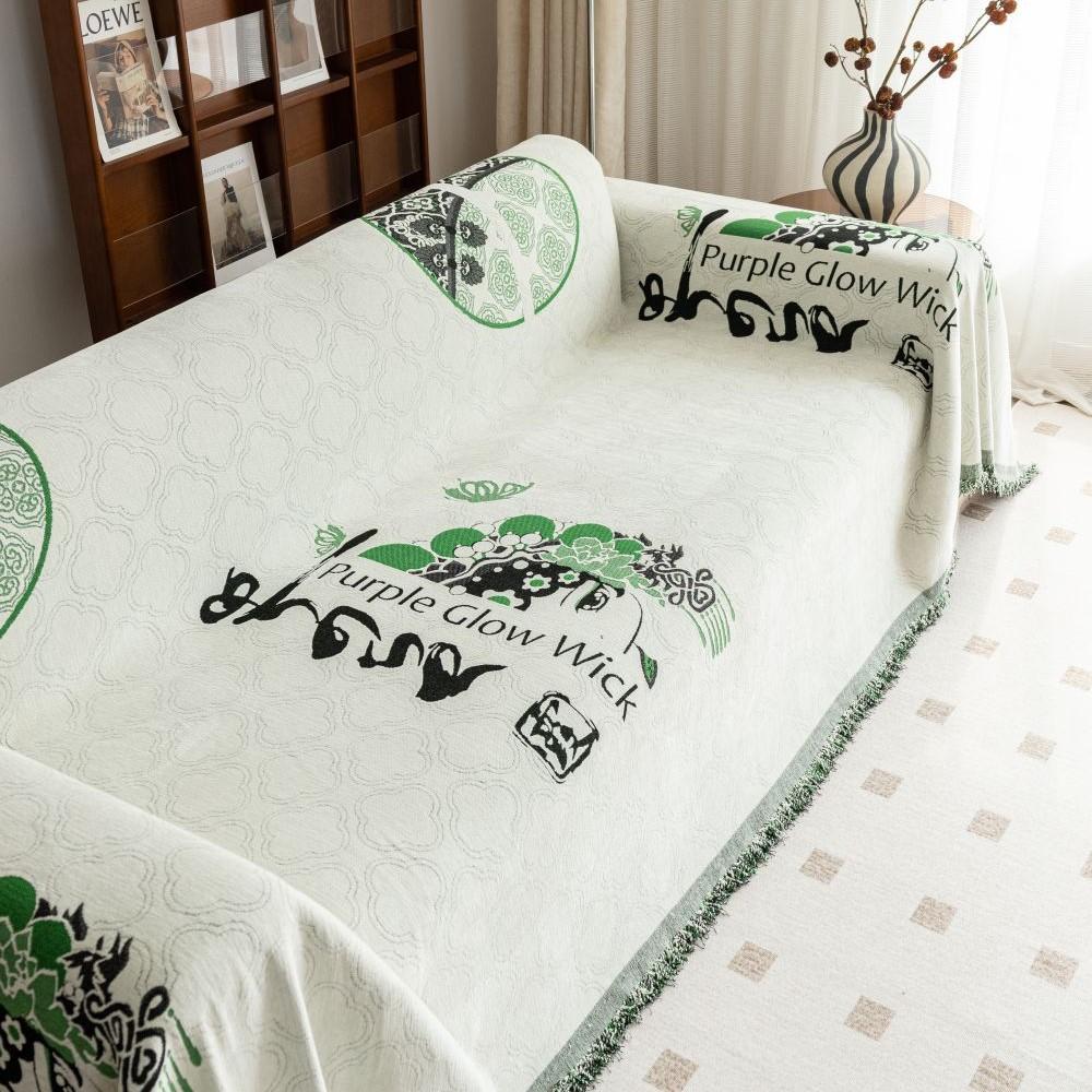 Cool Feeling Living Room Sofa Mat Throw Blankets  Beijing Opera Camping Picnic Blanket Cover Sofa Cover