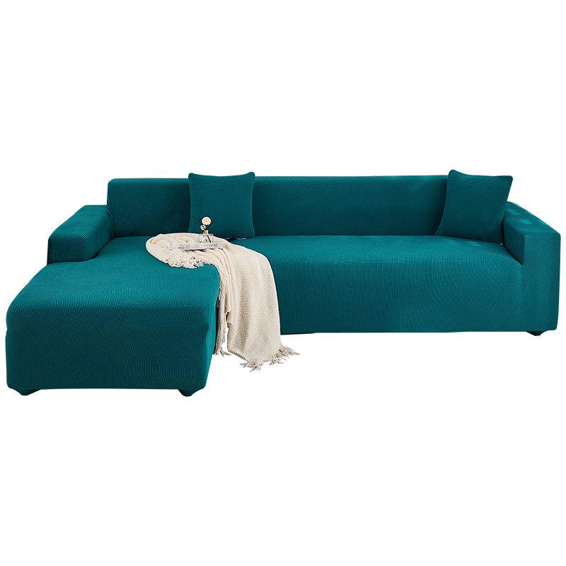 Universal Stretch Sofa Cover - Modern, Year-Round Fit for Chaise and Leather Sofas