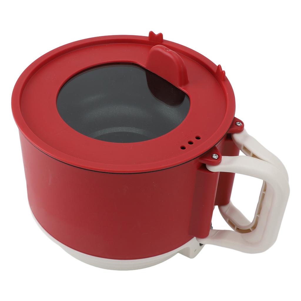 1.8L Electric Cooking Pot Multifunction Efficient Prevents Stick Foldable Handle Electric Cooker