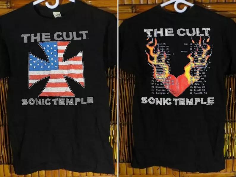 The Cult - Sonic Temple 1989 Tour T-Shirt S