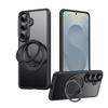 KEYSION N52 Magnetic 360° Ring Stand Case for MagSafe for Samsung Galaxy S26 Ultra 5G S26+ Matte Transparent Shockproof Phone Cover