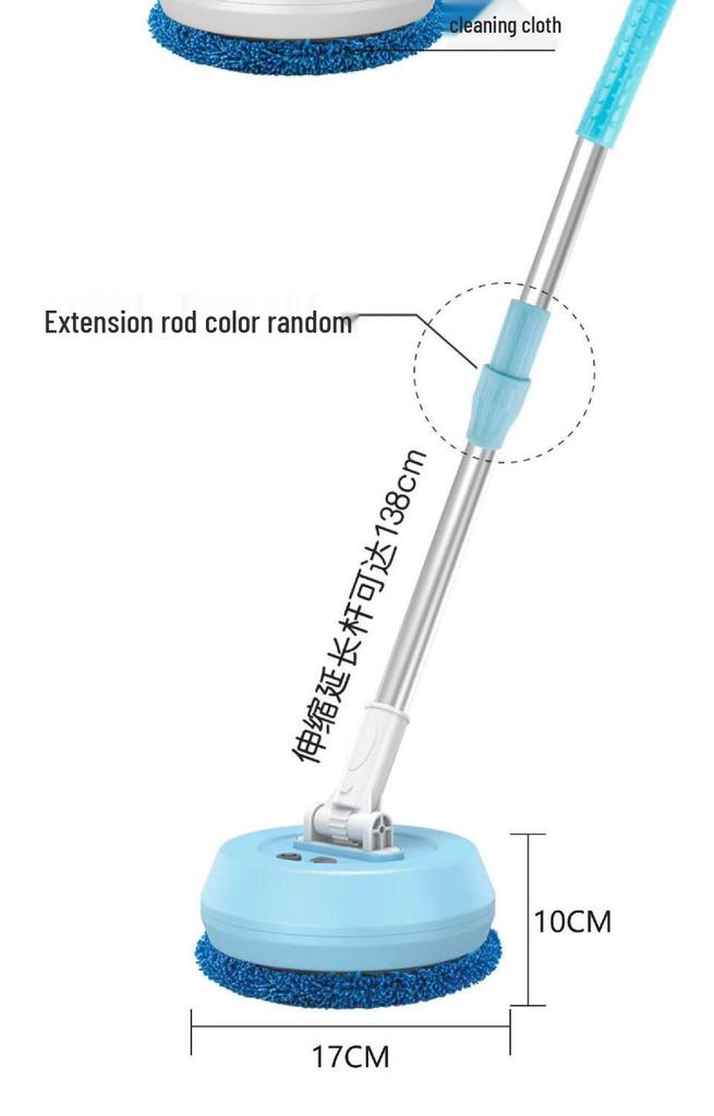 Electric Window Cleaning Robot for Glass, Ceiling, Roof, and Wall - New Year Edition with Rotating Mop