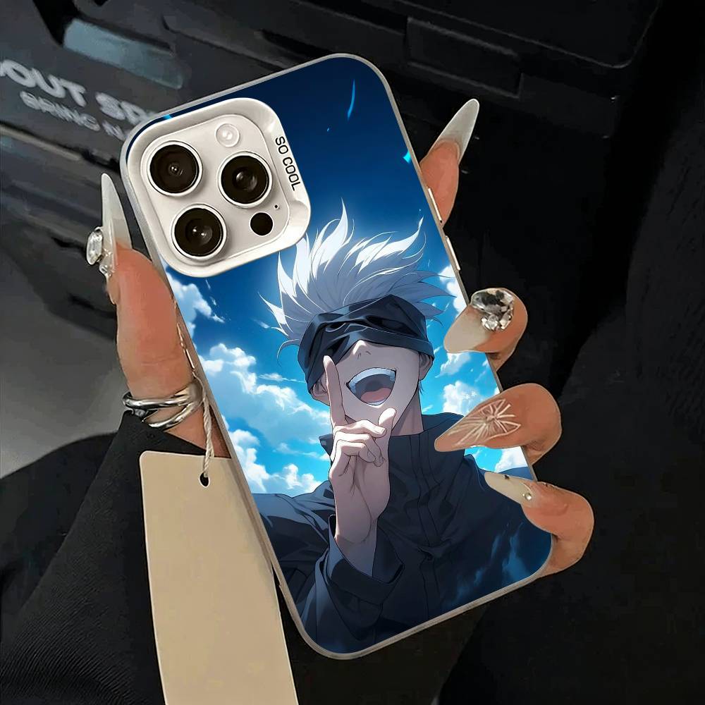 Favorite Anime Characters-S-Satoru G-Gojo Phone Case For IPhone 17 Air 16 15 14 13 12 11 Pro Max White Sliver Hard Cover