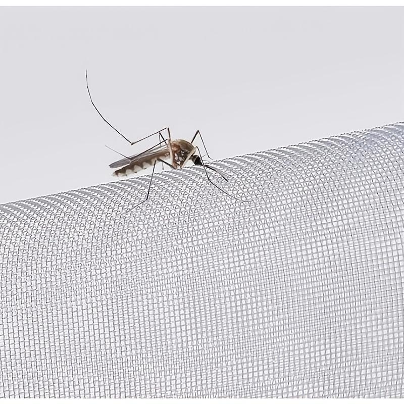 White-edged black-net self-adhesive mosquito repellent net, reusable, invisible installation, insect-proof window screen