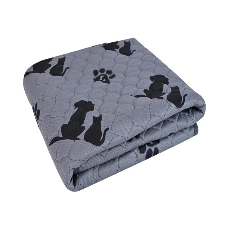 Tapis absorbant réutilisable pour chien Couche absorbante réutilisable Tapis urinaire pour animal de compagnie Tapis d'entraînement lavable pour chiot Tapis de lit pour animal de compagnie Tapis d'urine pour petit animal Tapis de couchage pour petit animal