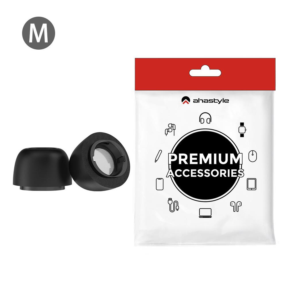 

AHASTYLE WG168 1 Pairs For Samsung Galaxy Buds3 Pro Silicone Ear Tips Size M Bluetooth-Compatible Earbuds Caps A