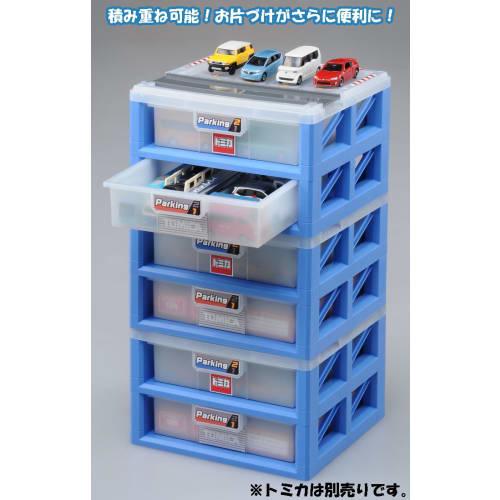 Takara Tomy "Tomica Parking Case 24" Mini Car Car Toy Storage Ages 3 and Up Passes Toy Safety Standards ST Mark Certification TOMICA TAKARA TOMY Plast
