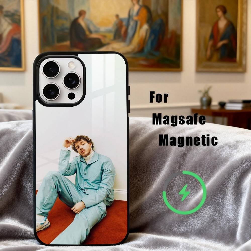 SINGER J-Jack H-Harlow-W Phone Case For iPhone17,16,15,14,13,12,11 Plus,Pro Max Magnetic For Magsafe Wireless Charging