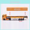 Stunning 150 Scale Diecast Alloy Transporter Truck For Kids Open-top Kdw Model