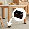 20*40mm12pcs Chair Foot Mat Table Foot Pads Anti Slip and Wear-resistant Tube Plugs Chair Legs Table Foot Covers Foot Pads