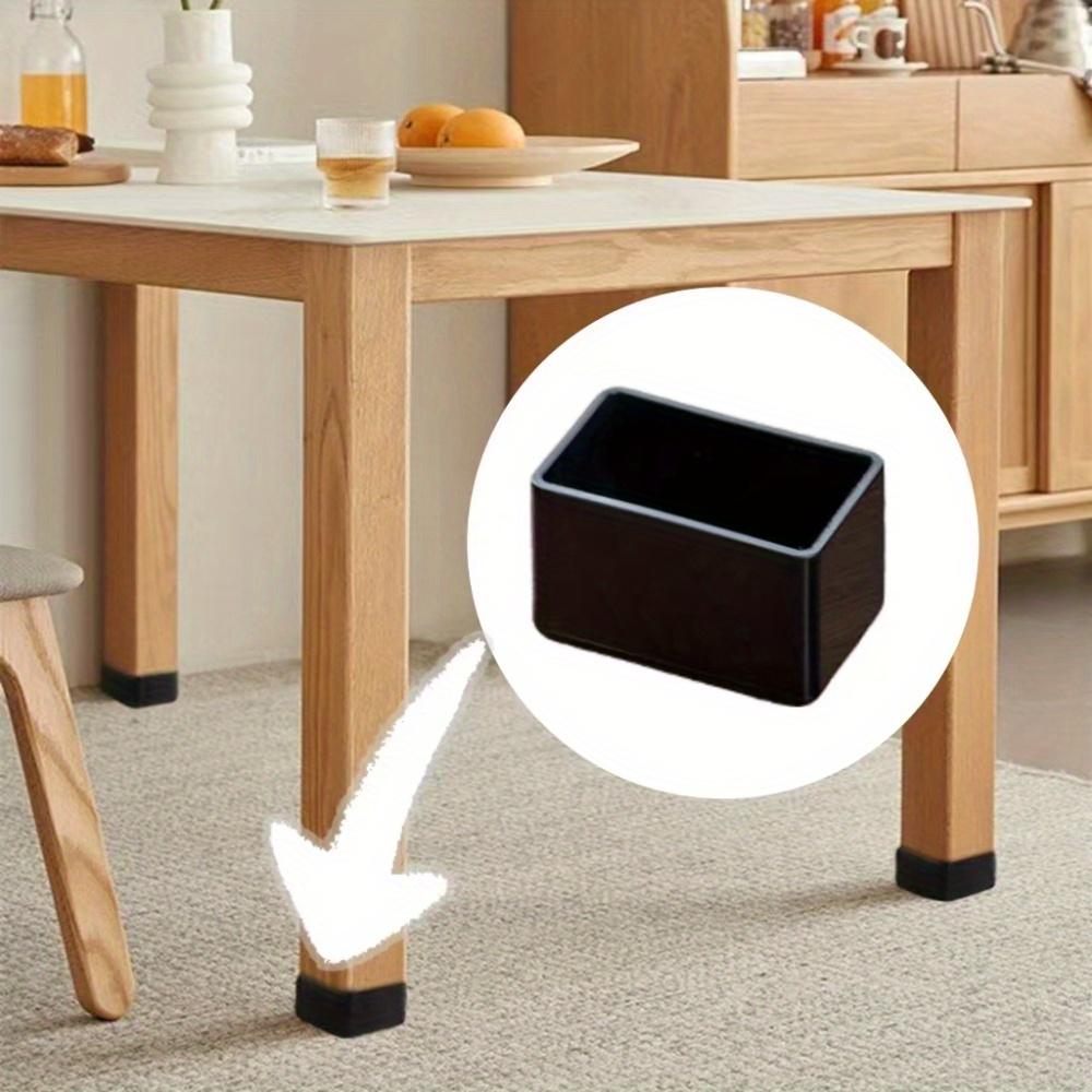 

20*40мм 12 шт. Накладки на ножки стула, накладки на ножки стола, противоскользящие и износостойкие заглушки для труб, ножки стула, накладки на ножки стола, накладки для ножек