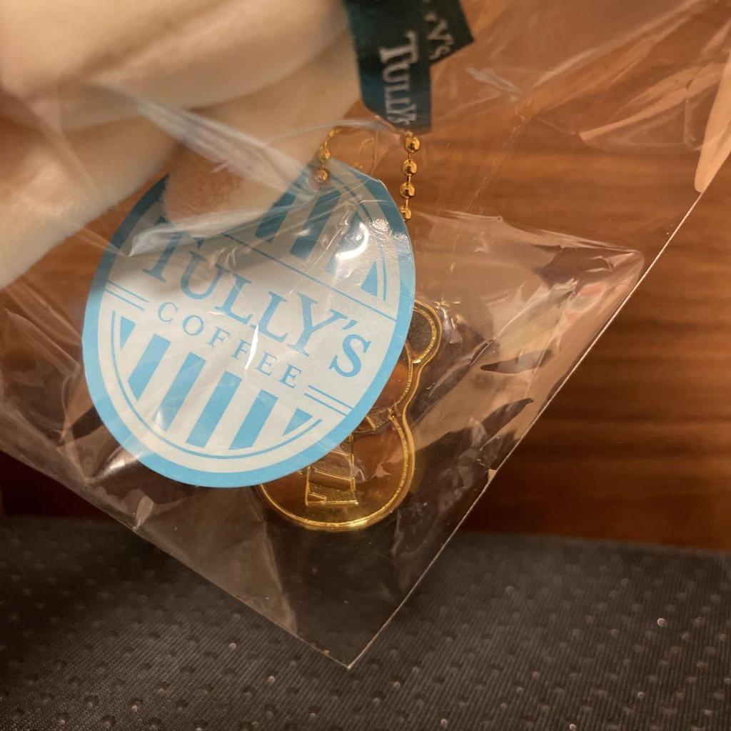 [USED] TULLY's COFFEE Hokkaido Limited Edition Teddy Bear (White)