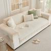 Cream Style Sofa Cushion Four Seasons Universal French Skirt Sofa Cover Simple Non-Slip Chenille Seat Cushion Cover Towel