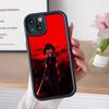 Akame Kurome Thicken TPU Mobile Phone Case for iPhone 17 16 15 14 13 12 11 Air Pro Max Plus Colorful Cover
