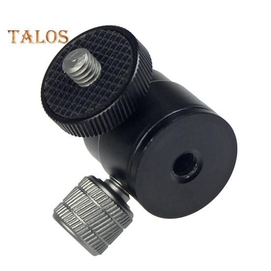 Mini Ball Head for GoPro for Osmo 360 Degree Rotatable Aluminum Alloy 1/4 Screw LED Video Light Cell Phone DSLR Camera Monopod Tripod Head Mount