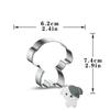 5-Piece Dog Cutter Stainless Steel   Baker Child Diy Homemade Snack Idea