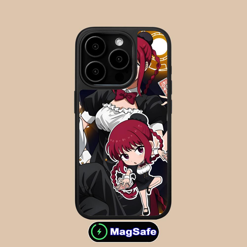 Sakamoto Days Lu Mobile Phone Case for iPhone 17 16 15 14 13 12 11 Air Pro Max Plus Magsafe Matte Surface Colorful Cover Cover