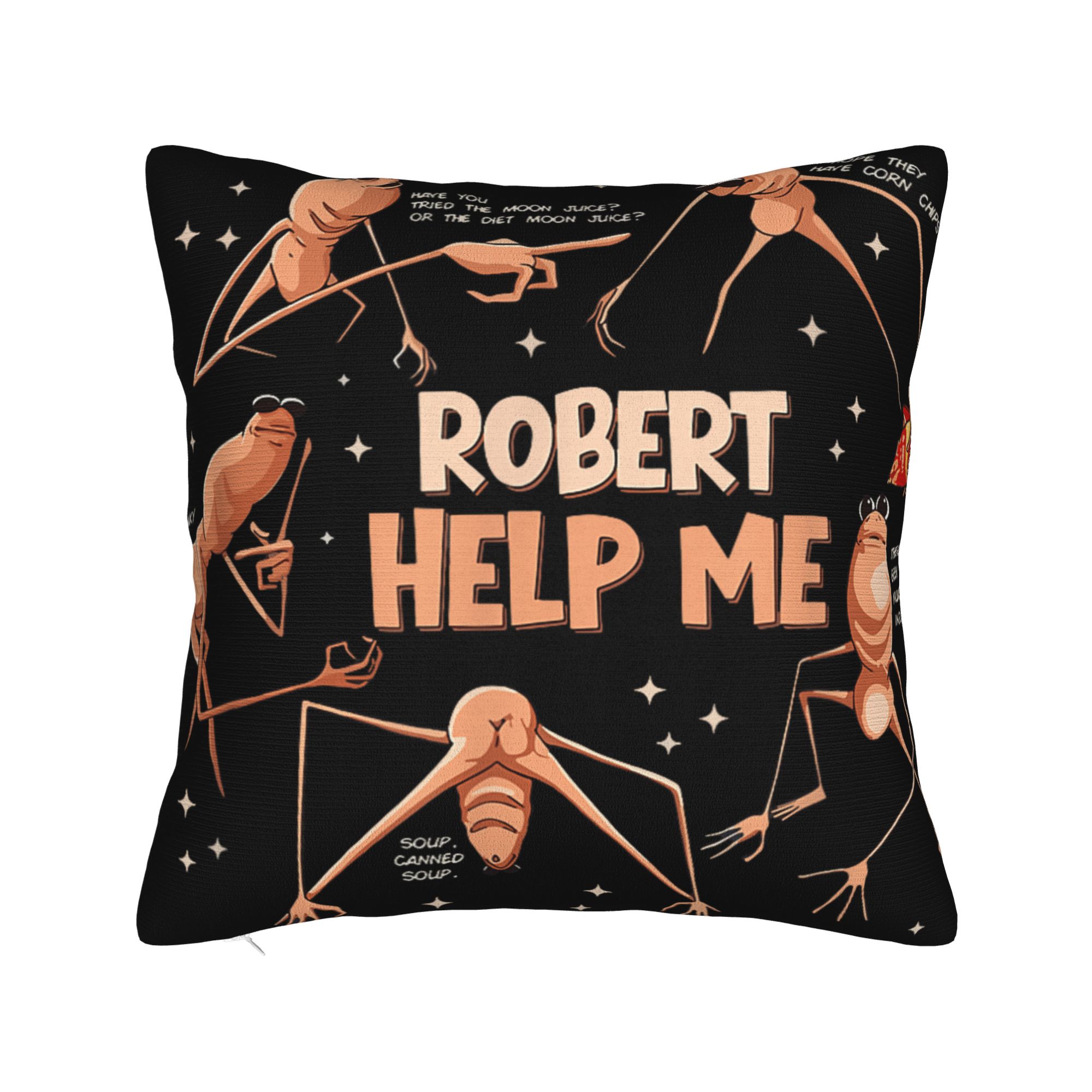 

Marcus The Worm I Don t Like This Rock Pillow Cover Comfy Cushion Cover Retro Trendy Pillow Case For Sofa Car Home Decor 20x20Inch