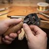 Hollow Handle Adjustable Vice High Carbon Steel Clamping Tool Working Tool Hand Vise  Pins Holding
