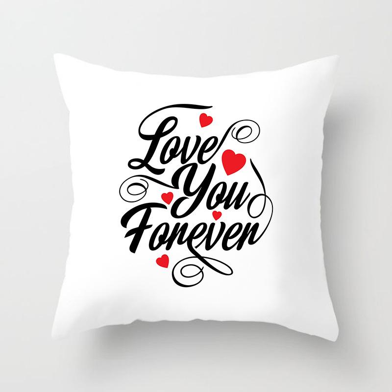 Home Furnishings Simple Golden Sofa Pillow Cover Digitally Printed Car Cushion Cover