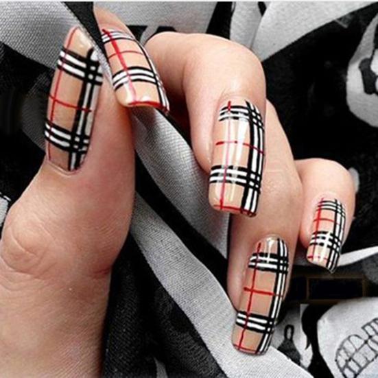 3 ks/sada Nail Art Fine Liner Design Detail Dekor Malba Kresba Štětec na pero pro vlastní potřebu