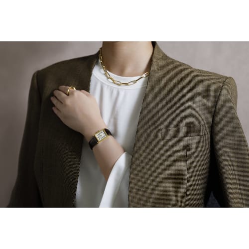 Seiko Watch Watch Seiko Selection Nano Universe Collaboration Ladies Vintage Style SSEH002 Ladies Dark Brown