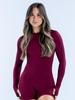 New Backless Long Sleeve Hip-Lifting Bodysuit & Shorts Yoga Set for Women