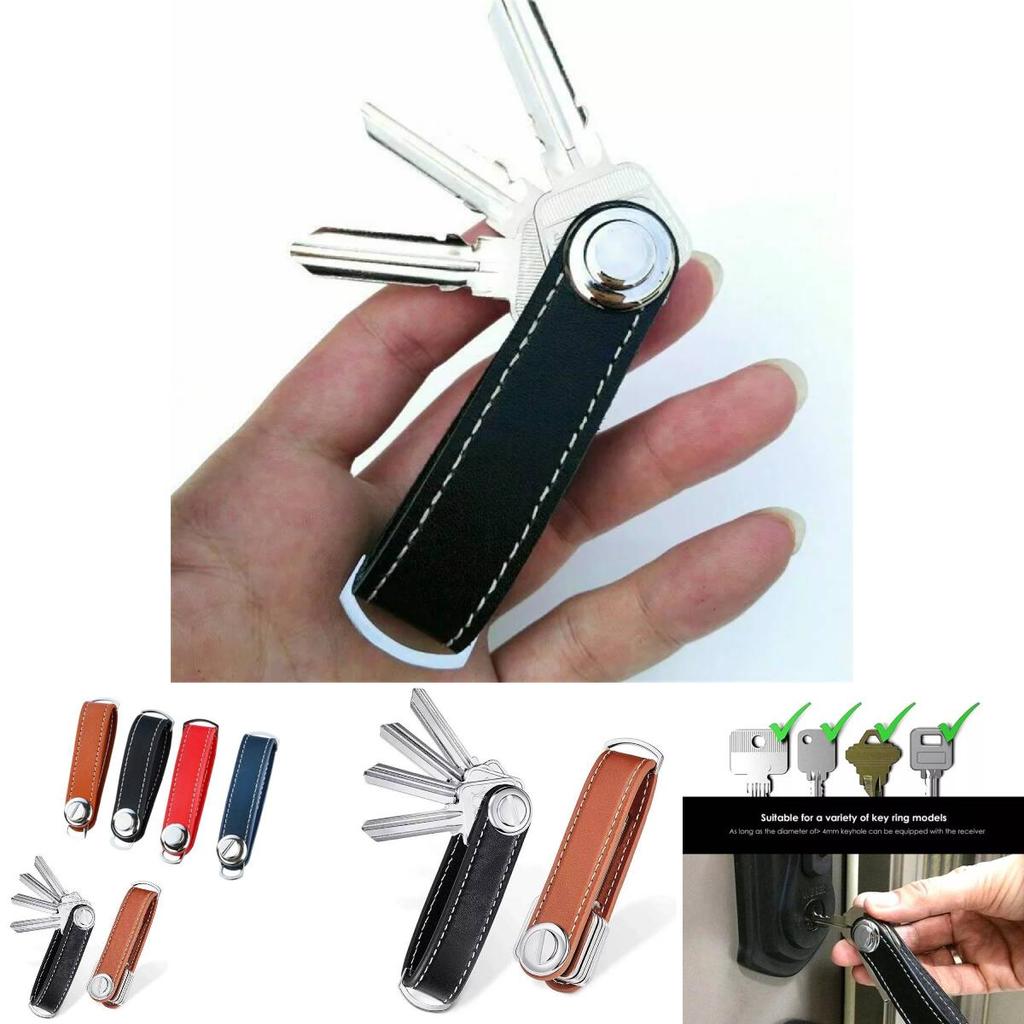 Kreativer Schlüsselanhänger aus Zinklegierung und Leder, stilvoller Schlüsselanhänger, perfektes Geschenk für alle Anlässe