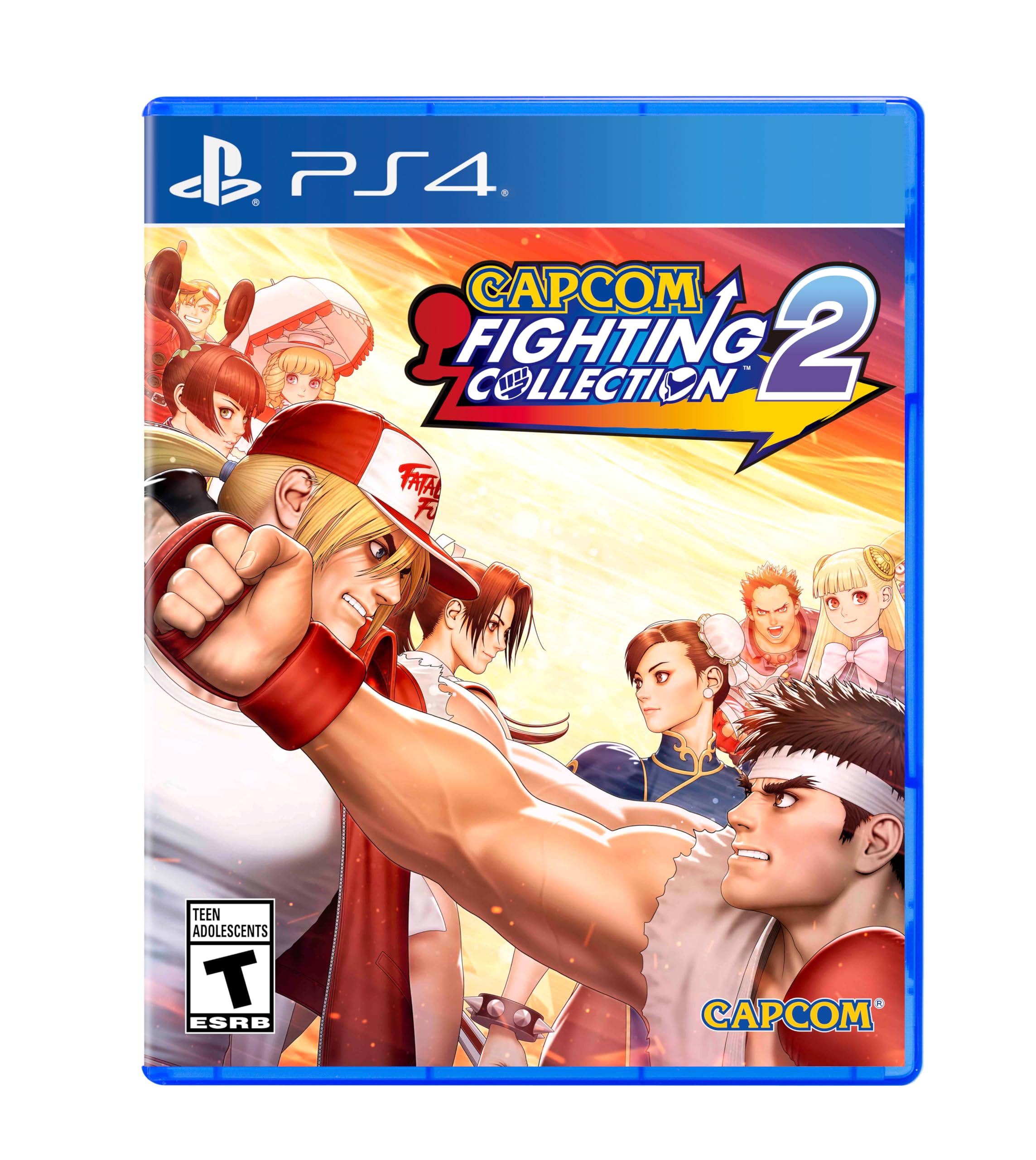 

Capcom Fighting Collection 2 North PS4 (Import America) - синий