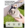 A25F-Air Pump 2000Mah USB Wireless Electric Pump For Pool Floats Air Bed Vacuum Storage Bags Inflation Deflation A