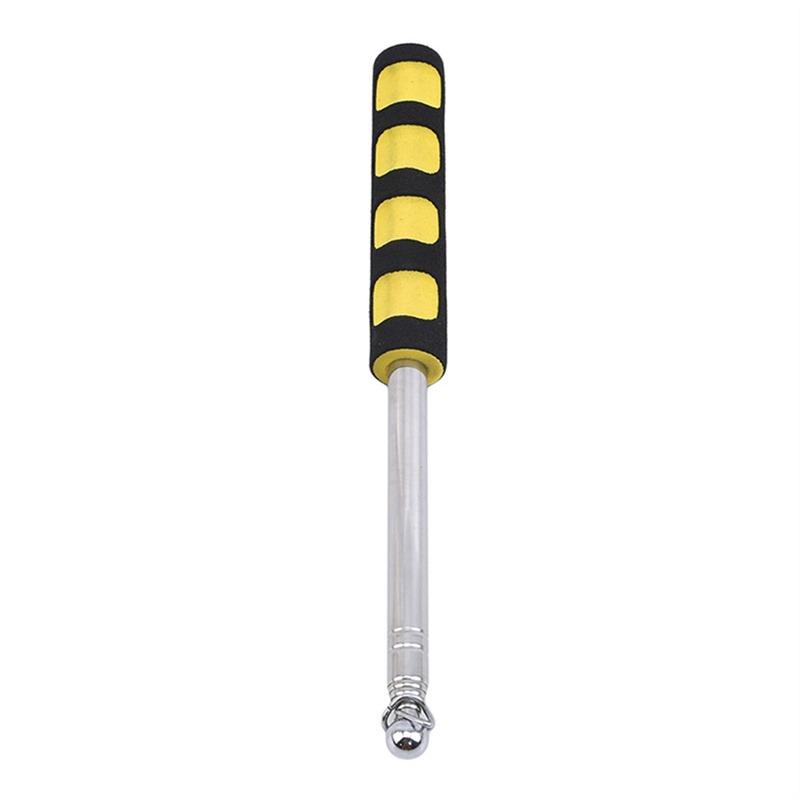 1.2M-1.6M Telescopic Flagpole Handheld Portable With Non-Slip Grip For Teaching Events Parades Outdoor Activities