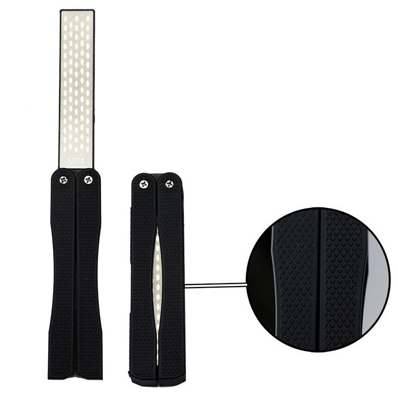 Kitchen Sharpener Portable Fold Knife Sharpener Professional Double Sided Folded Grindstone Knife Sharpening Stone Kitchen Tool