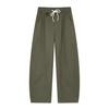 Minger | American retro trendy brand loose wide-leg scimitar pants men's solid color splicing design sports casual pants